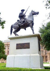 Terry's Texas Rangers - Texas State Capitol grounds - Austin, Texas - DSC08282