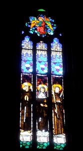 Teruel - Convento de San Francisco, vidrieras 1
