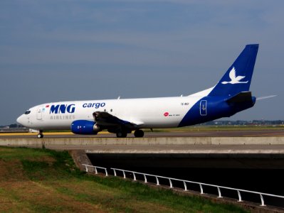 TC-MCF MNG Airlines Boeing 737-4K5(SF) - cn 24126 taxiing, 25august2013 pic-007