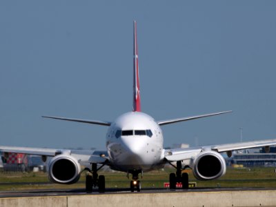 TC-JFM Turkish Airlines Boeing 737-8F2(WL) - cn 29775 taxiing 21July2013 pic-001