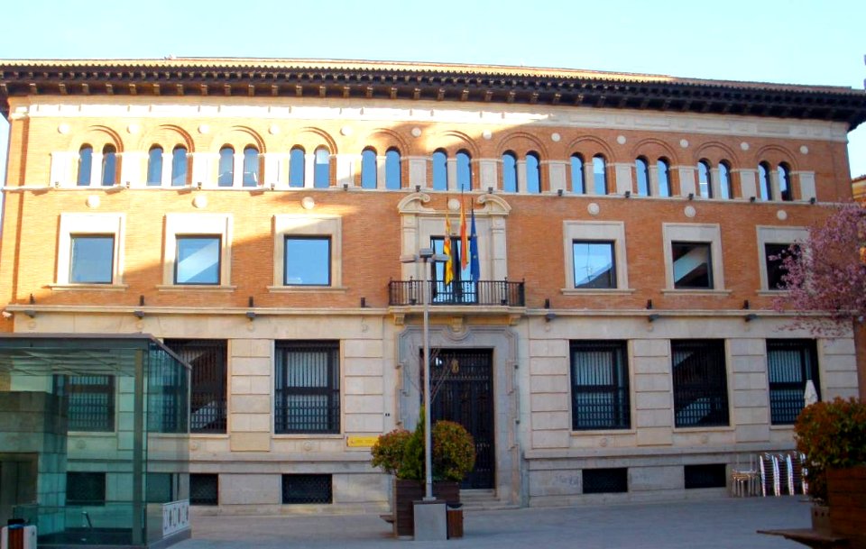Teruel - Plaza de San Juan, Antigua sucursal del Banco de España 1