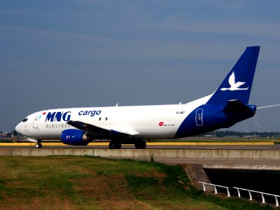 TC-MCF MNG Airlines Boeing 737-4K5(SF) - cn 24126 taxiing, 25august2013 pic-008