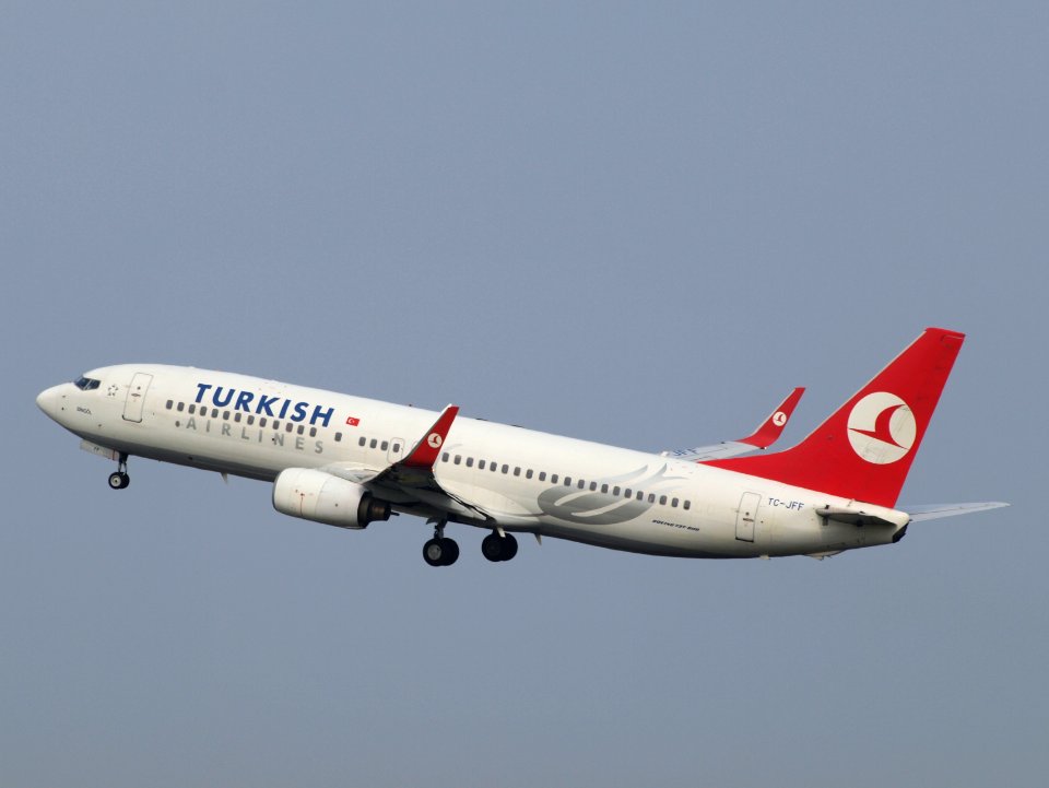 TC-JFF Turkish Airlines Boeing 737-8F2(WL) - cn 29768 13july2013