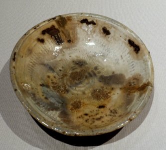 Tea bowl, Mishima type, Korea, Joseon dynasty, 1500s AD, ceramic - Tokyo National Museum - Tokyo, Japan - DSC08057