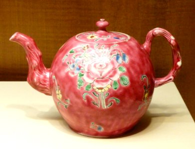 Teapot, Staffordshire, c. 1760 - Nelson-Atkins Museum of Art - DSC08783