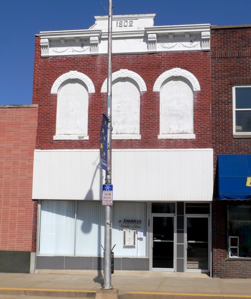 Tecumseh, Nebraska Broadway betw 3rd-4th 3