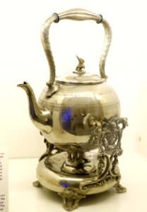 Teapot, Britannia metal, undated, TM29238 - Tekniska museet - Stockholm, Sweden - DSC01595 photo