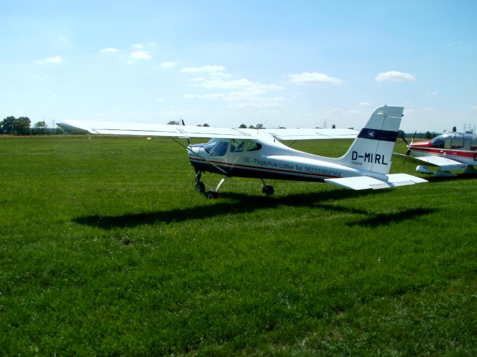 Tecnam P92 20110626Flugschau Hockenheim10