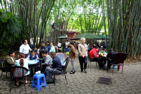 Teahouse - Wangjianglou Park - Chengdu, China - DSC05753