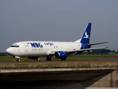 TC-MCF MNG Airlines Boeing 737-4K5(SF) - cn 24126 taxiing, 25august2013 pic-003