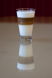 Cappuccino latte macchiato milk cafe