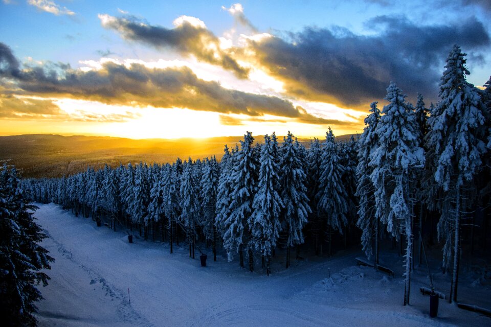 Abendstimmung sky sun