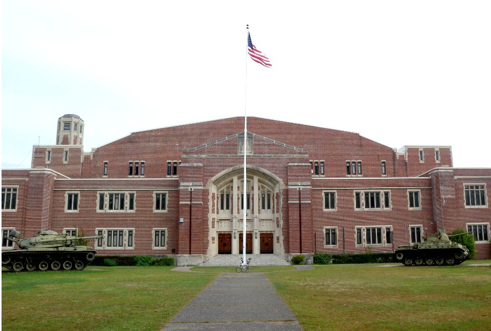 Teaneck Armory front jeh