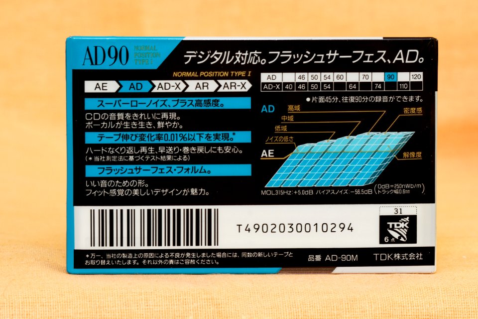 TDK AD 1990 Japanese market (4)