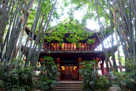 Teahouse - Wangjianglou Park - Chengdu, China - DSC05758