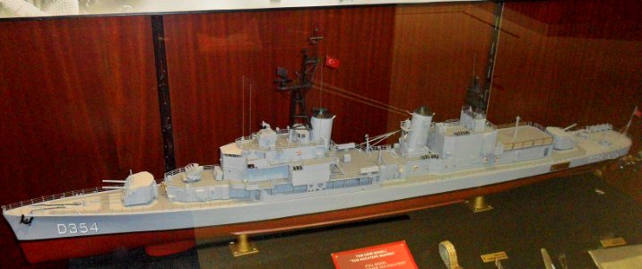 TCG Kocatepe tam gemi modeli