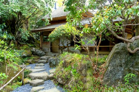 Teahouse - Hakuun-do Chaen Tearooms - Gora Park - Hakone, Kanagawa, Japan DSC08500