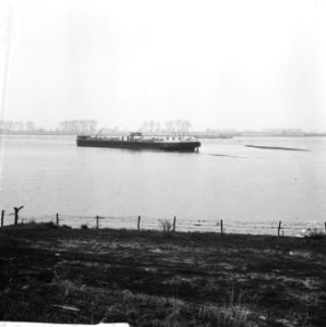 Tanker Patria uit Hamburg in weiland te Sint Andries, Bestanddeelnr 918-7258