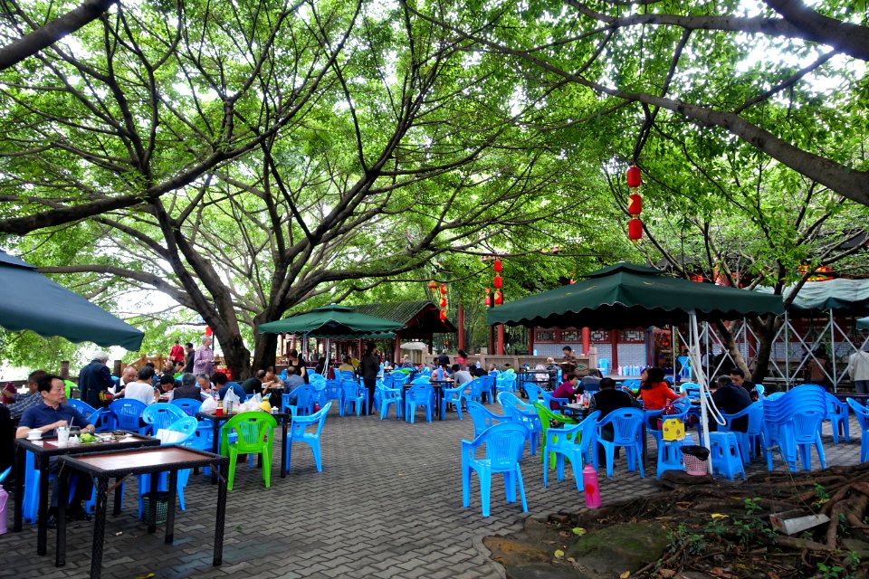 Teahouse - Wangjianglou Park - Chengdu, China - DSC05766