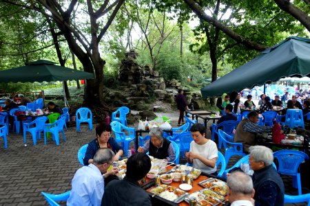 Teahouse - Wangjianglou Park - Chengdu, China - DSC05764