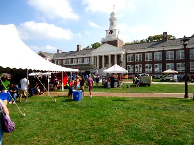 TCNJ The College of New Jersey outdoor fair event music and festivities