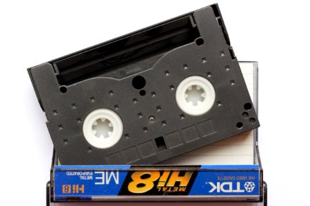 TDK metal particle Hi8 video cassette 03