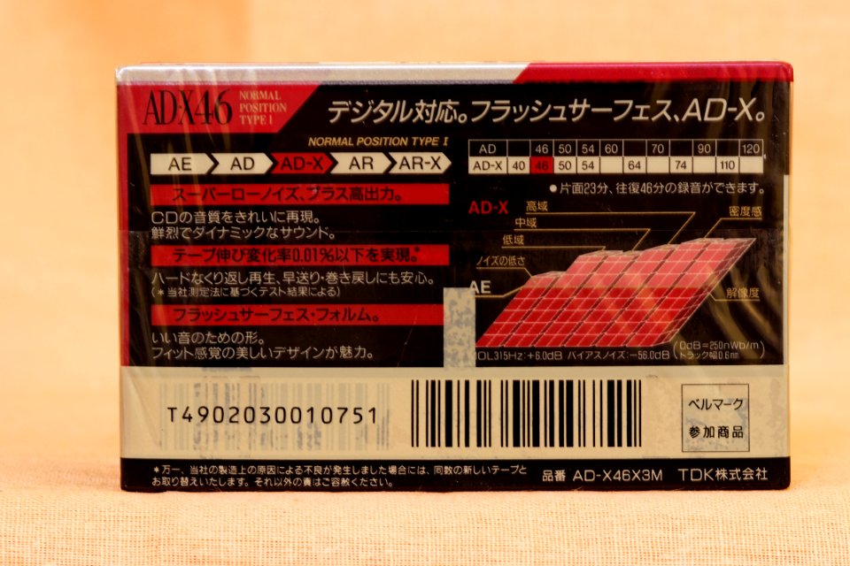 TDK AD-X 1990 Japanese market (2)