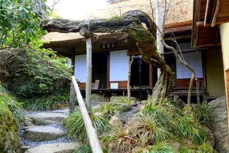 Teahouse - Hakuun-do Chaen Tearooms - Gora Park - Hakone, Kanagawa, Japan DSC08494