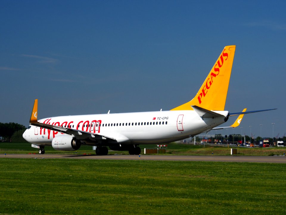 TC-CPG Pegasus Boeing 737-82R(WL) at Schiphol (AMS - EHAM), The Netherlands, 16may2014, pic-6