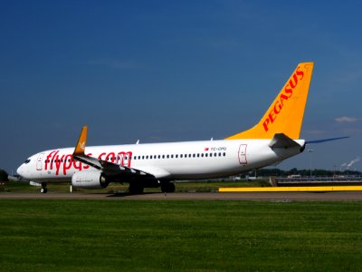 TC-CPG Pegasus Boeing 737-82R(WL) at Schiphol (AMS - EHAM), The Netherlands, 16may2014, pic-5