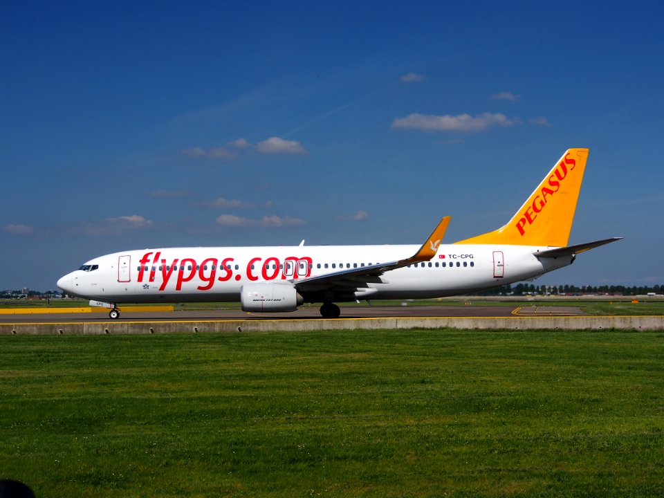 TC-CPG Pegasus Boeing 737-82R(WL) at Schiphol (AMS - EHAM), The Netherlands, 16may2014, pic-3