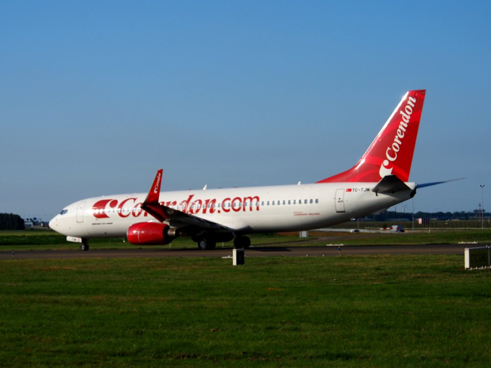 TC-TJJ Corendon Airlines Boeing 737-8S3(WL) - cn 29247 taxiing 18july2013 pic-003