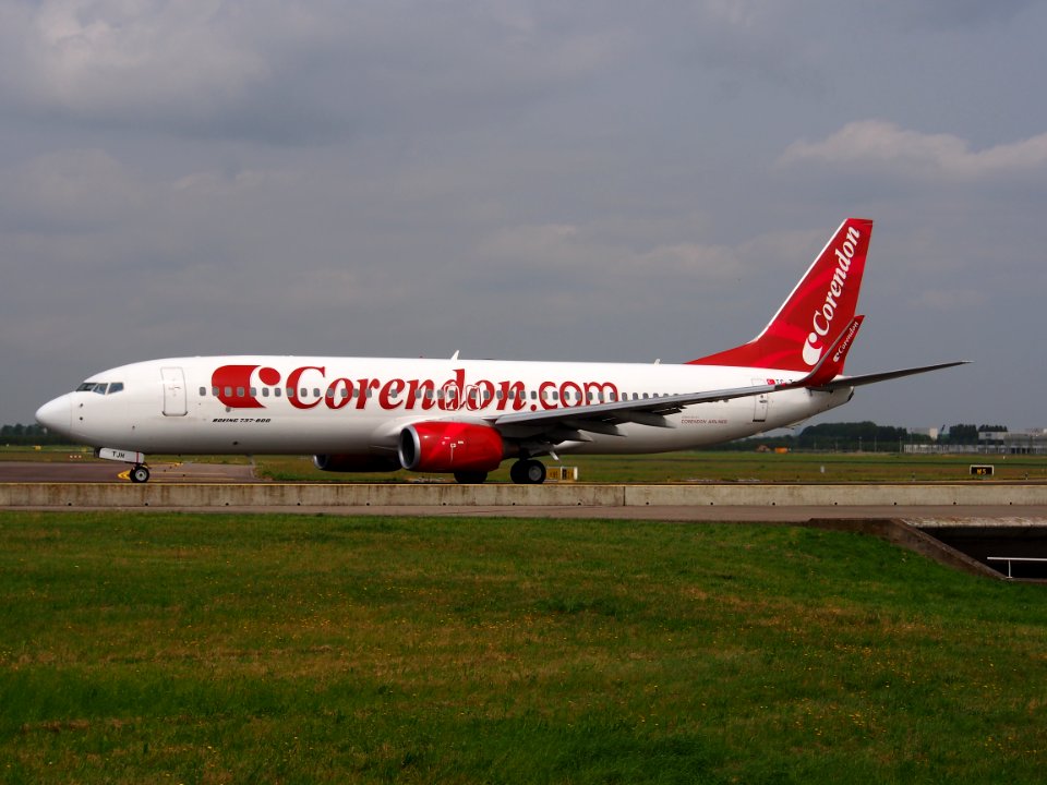 TC-TJH Corendon Airlines Boeing 737-86J(WL) - cn 29121 taxiing 14july2013 pic-006