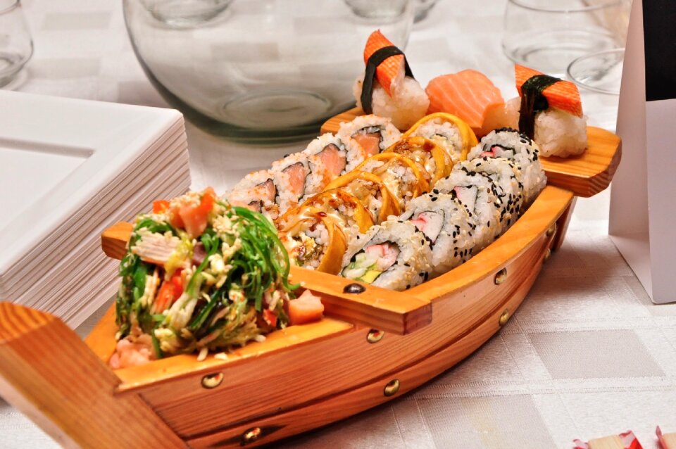 Seafood japanese fish