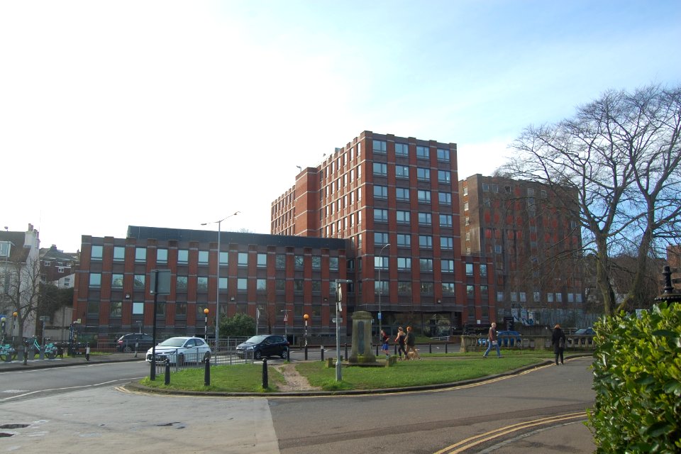 Telecom House, 125–135 Preston Road, Brighton (February 2020)