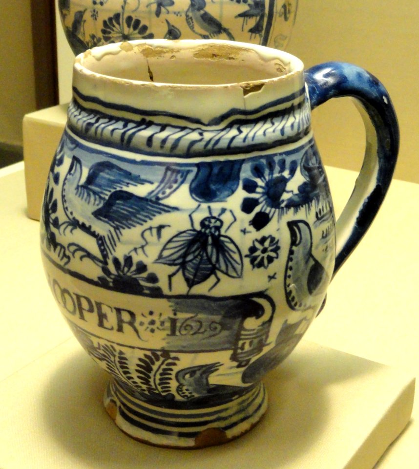 Tankard, Christian Wilhelm, England, dated 1629, inscribed Mrs. Mary Hooper - Nelson-Atkins Museum of Art - DSC08680