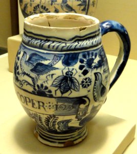 Tankard, Christian Wilhelm, England, dated 1629, inscribed Mrs. Mary Hooper - Nelson-Atkins Museum of Art - DSC08680