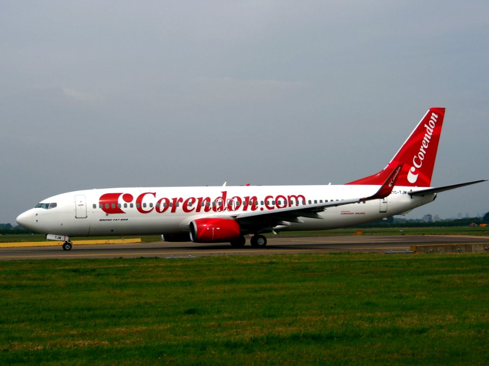 TC-TJM Corendon Airlines Boeing 737-8Q8(WL) - cn 28218, taxiing 13july2013 pic2