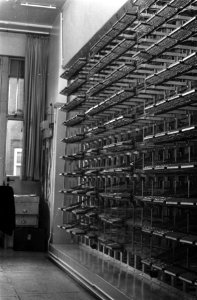 Telefooncentrale (interieur van tele-communicatiegebouw te Amsterdam), Bestanddeelnr 922-1050
