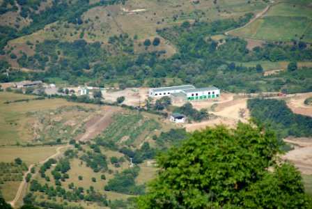 Teghut Mine 2012 - main entrance and administrative buildings