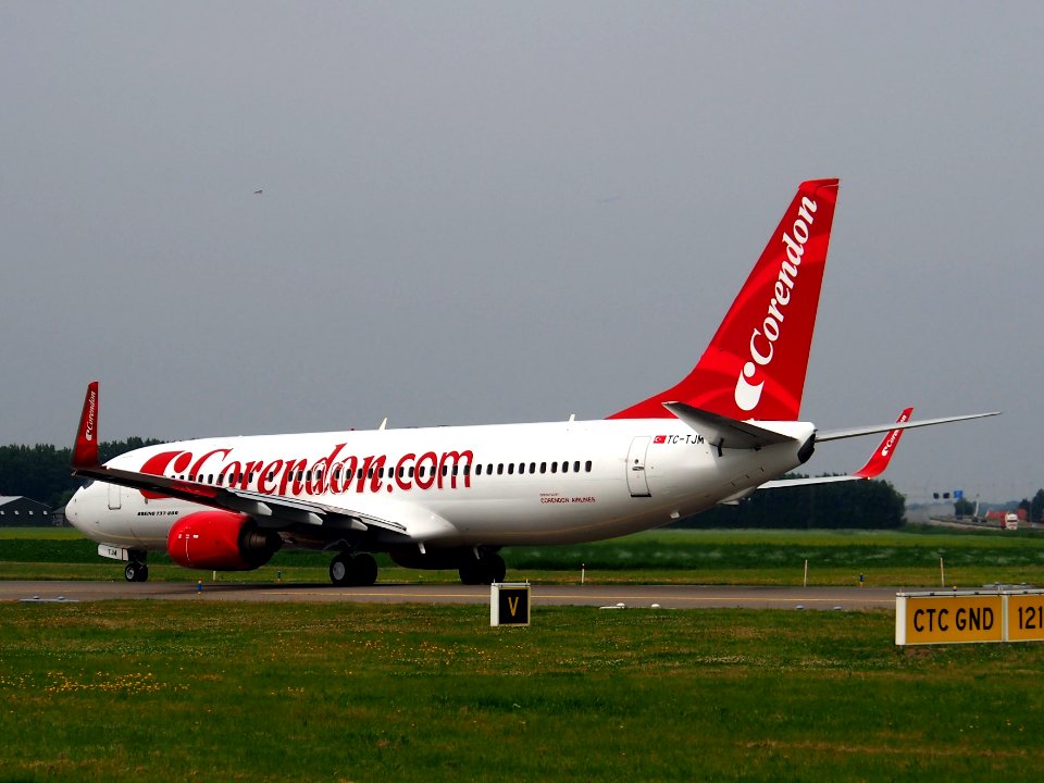 TC-TJM Corendon Airlines Boeing 737-8Q8(WL) - cn 28218, taxiing 13july2013 pic6