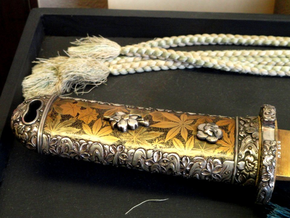 Tanto, signed Uji-fusa - George Walter Vincent Smith Art Museum - DSC03571