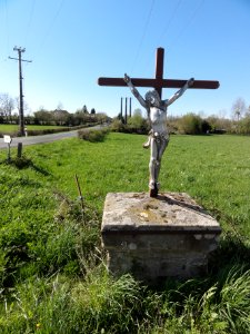 Teilhet (Puy-de-Dôme) croix de chemin Le Proche
