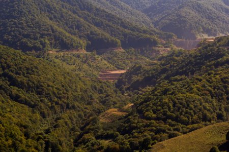 Teghut Mine - waste rock storage