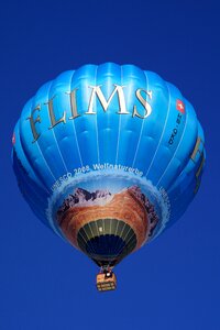 Sleeve hot air balloon ride flying