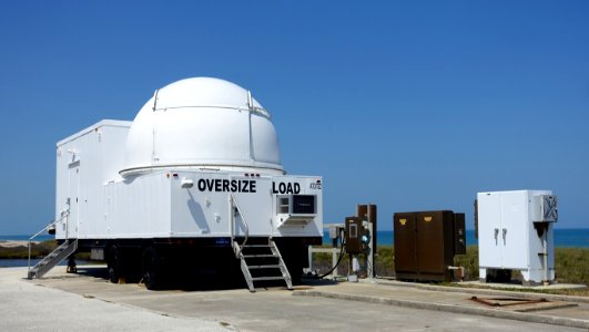 Telescope at Launch Complex 39 - Kennedy Space Center - Cape Canaveral, Florida - DSC02664 photo