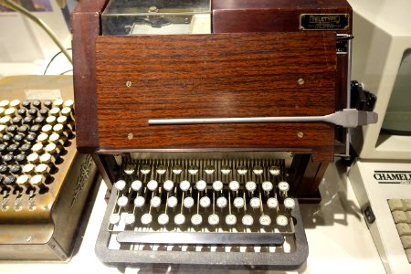 Teletype, Teletype Corporation, c. 1920s - National Electronics Museum - DSC00077