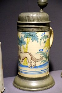 Tankard, Germany, Erfurt, 1750-1800, stoneware - Museum of Anthropology, University of British Columbia - DSC09085
