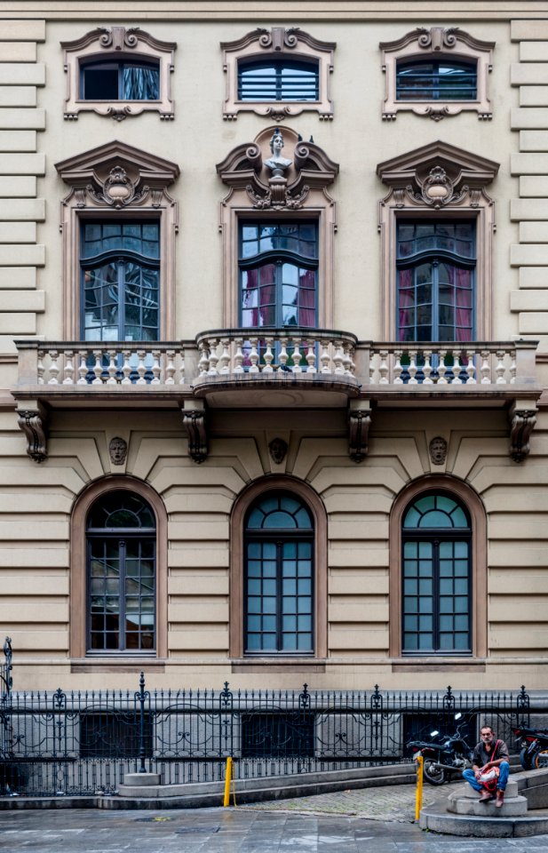Teatro Municipal Side in São Paulo City cropped version