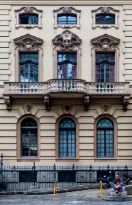Teatro Municipal Side in São Paulo City cropped version